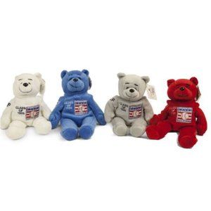 BEANIE Bears REGGIE JACKSON '99 BASEBALL Hall of Fame Set of 4 Collectable